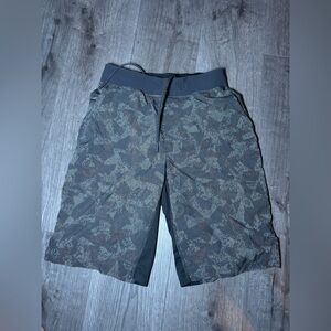 Lululemon T.H.E. Short 9" *Linerless Archetype Graphite Grey Multi size small